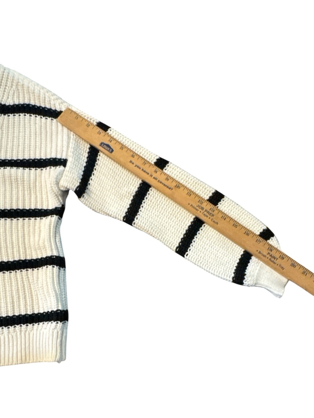 Abercrombie & Fitch chunky knit sweater y2k inspired preppy striped - Picture 9 of 9